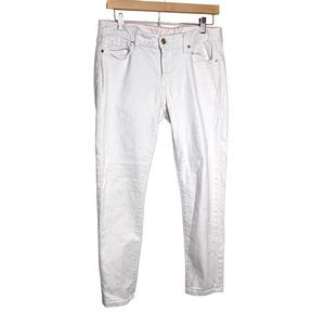 Kate Spade Broome Street White Denim Jeans Size 30